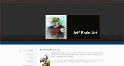 Desktop Screenshot of jeffbrainart.com